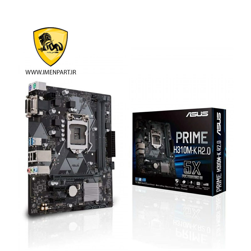 Pack Carte Mère Asus Prime H310M-K R2.0 + Intel I5-9400F (socket 1151, DDR4) – Occasion